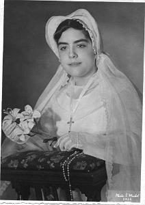 COMMUNIONS ORAN 1959 EGLISE SAINT ESPRIT D ORAN